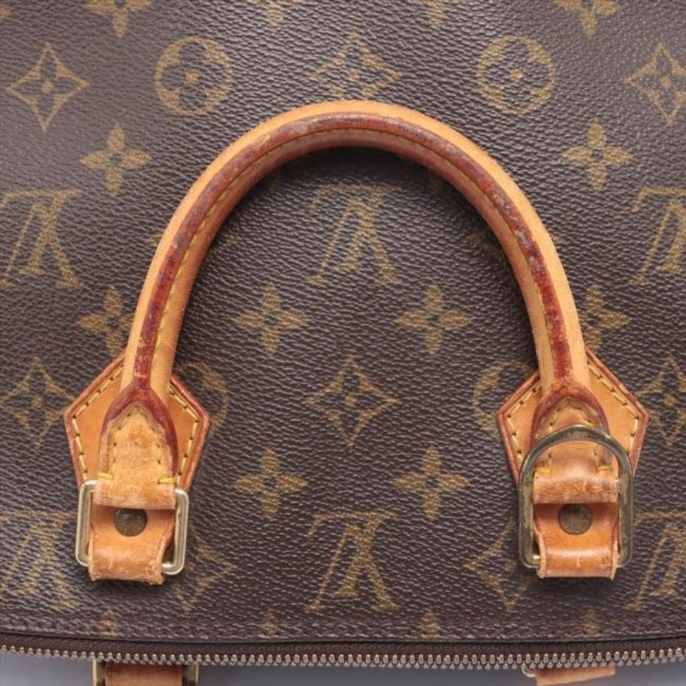 Louis Vuitton Alma Pm Brown Monogram Canvas Tote - Picture 4 of 12